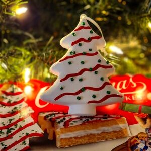 Handmade Little Debbie Inspired Cake Ornaments